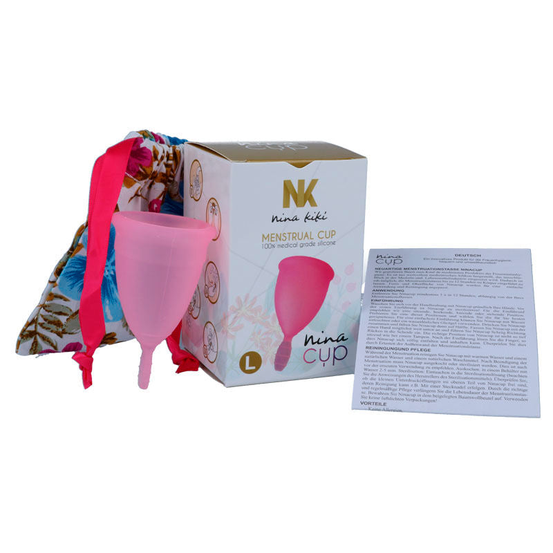 Coupe menstruelle silicone médical souple — vue de profil