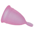 Coupe menstruelle silicone médical souple — vue de dos