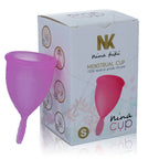 Coupe menstruelle silicone médical souple — comparatif dimensionnel 2