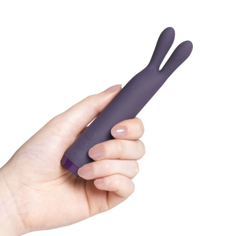 Balle vibrante lapin silicone clitoris — vue de profil