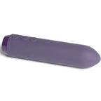 Mini vibromasseur bullet silicone avec manchon de doigt — détail produit