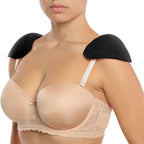 Épaulettes de soutien-gorge mousse antidérapante — vue de dos