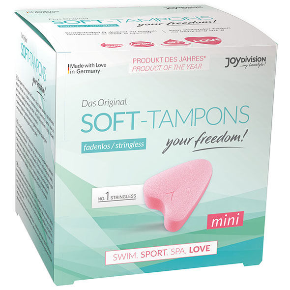Tampons souples en mousse format mini 3 unités — vue principale