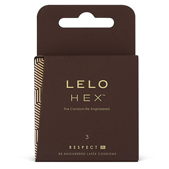 Préservatifs grande taille structure hexagonale HEX — vue principale