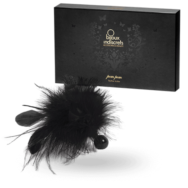 bijoux plume pom pom