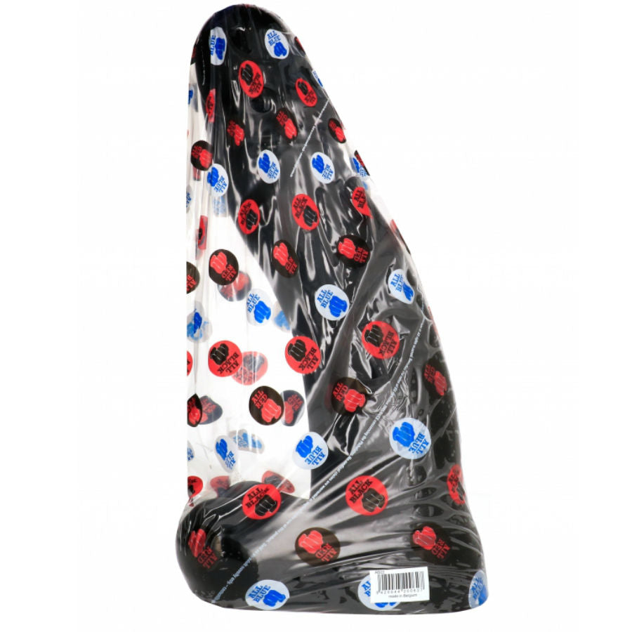 Gode noir XXL TPR souple et rigide — détail produit