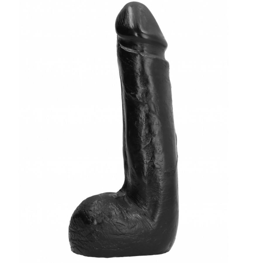 Gode réaliste TPR noir — détail produit
