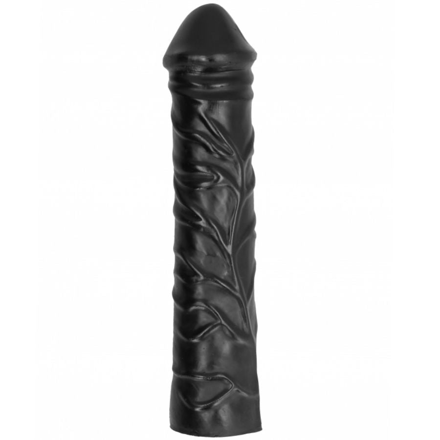 Gode géant fisting TPR noir — détail produit