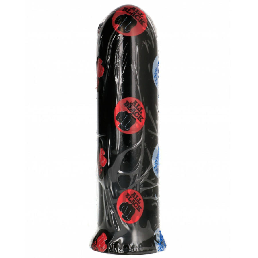 Gode noir épais en silicone — détail produit