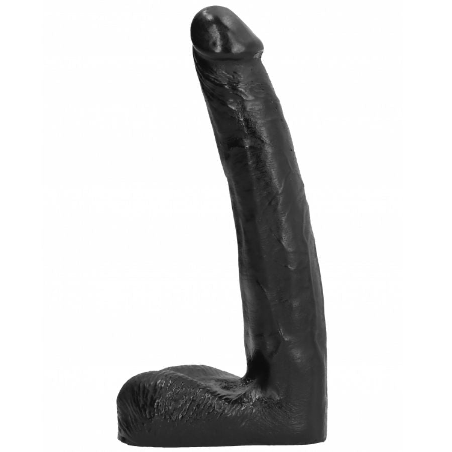 Gode réaliste silicone All Black — détail produit