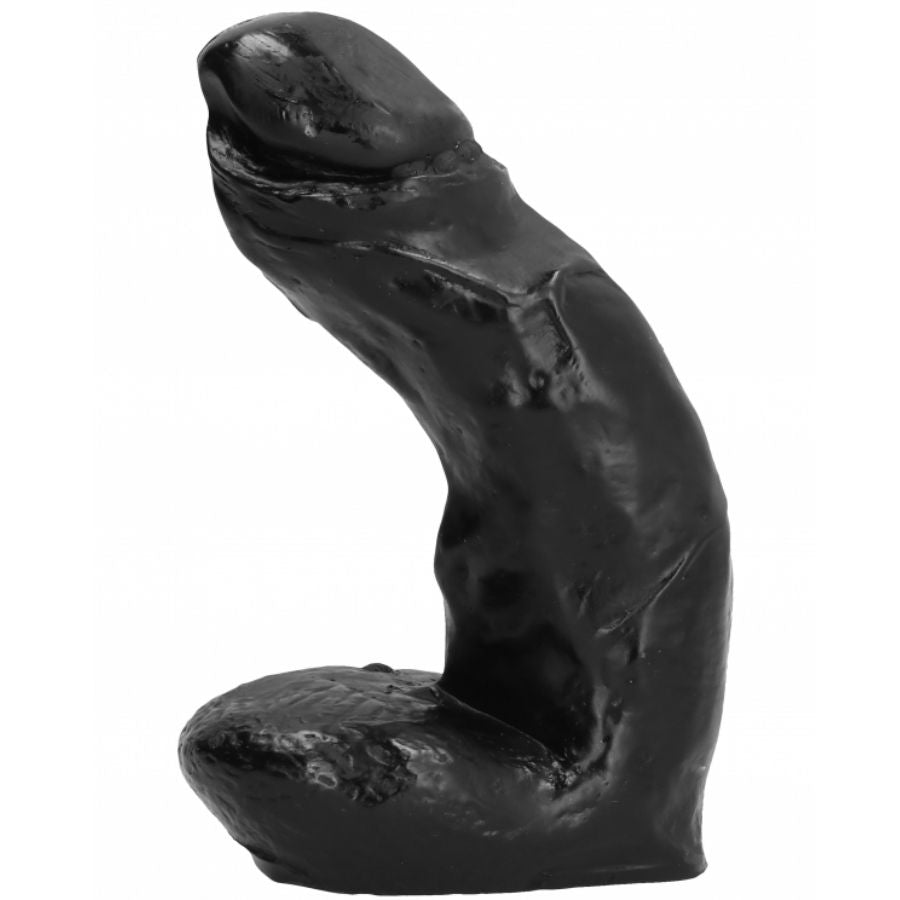 Gode réaliste All Black — détail produit