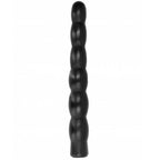 Long gode anal fin en silicone — vue de profil