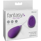 Emballage du Fantasy For Her Remote Kegel Excite-Her, boule connectée et télécommande sans fil Pipedream