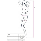 Femme bs016 bodystocking noir taille unique