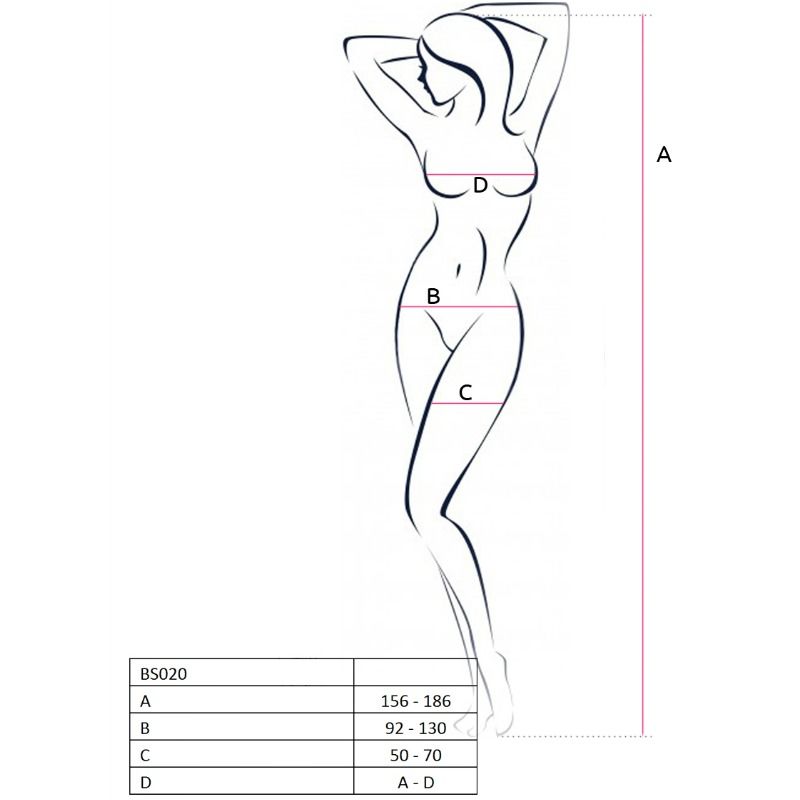 Bodystocking résille dentelle entrejambe ouvert Passion — détail produit