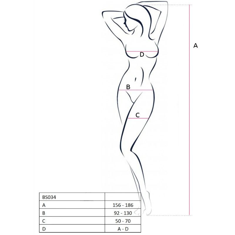 Bodystocking résille brodé à entrejambe ouvert — détail texture surface