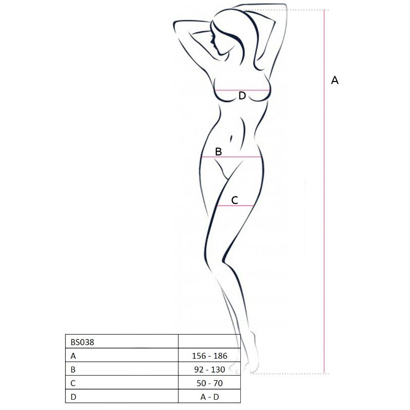 Bodystocking résille brodé entrejambe ouvert — détail texture surface
