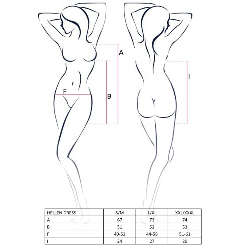 Ensemble Hellen robe et string assorti — détail produit