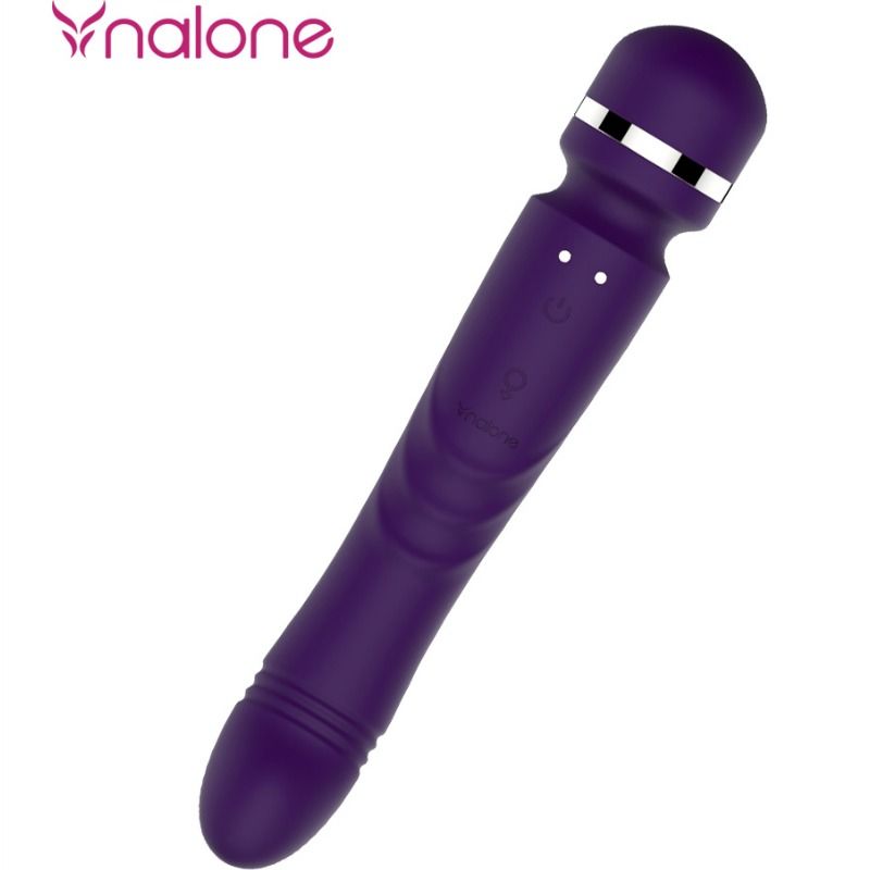 Masseur double tête vibrant Yoni — vue de profil