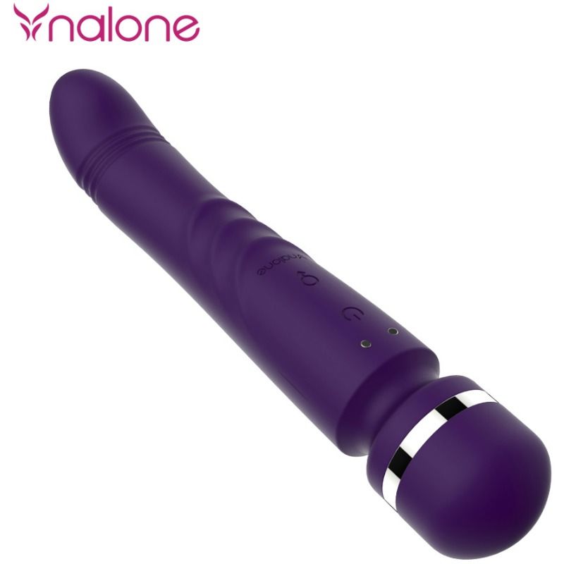 Masseur double tête vibrant Yoni — vue de dos