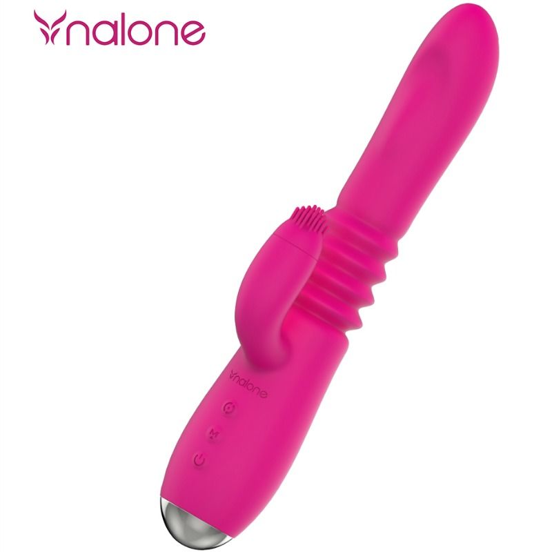 Rabbit vibrant chauffant avec rotation et va-et-vient — détail produit