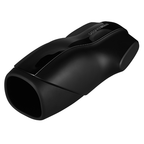 Masturbateur vibrant en silicone deux moteurs — détail texture surface