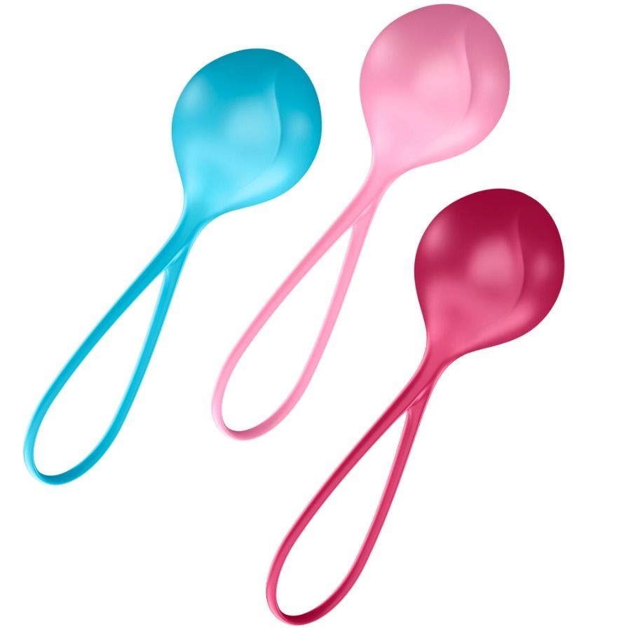 Set de boules de geisha en silicone à poids variés — vue principale