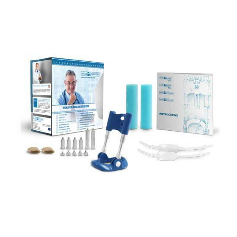 Extenseur de pénis Andro Extender traction médicale — vue de dos
