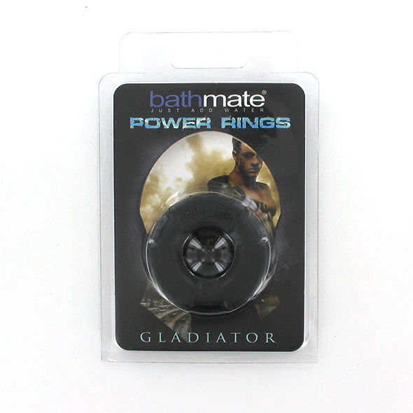 Anneau pénis TPR gladiateur noir — détail produit