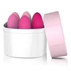 Set de boules de Geisha progressives en silicone 6 pièces — vue de profil