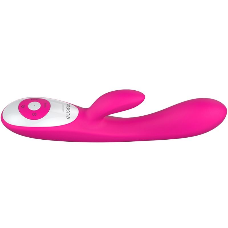 Vibrateur lapin rechargeable avec commande vocale — vue de dos