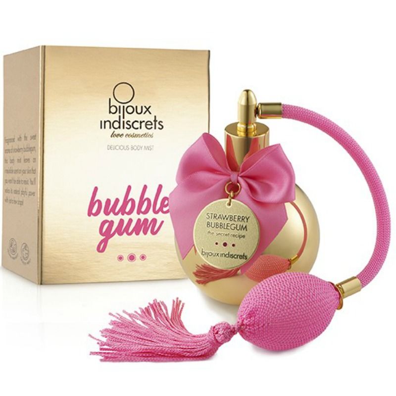 bijoux bubble gum brume corporelle gomme fraise 100 ml