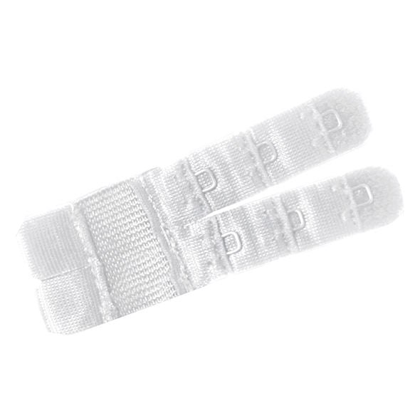 Rallonges de soutien-gorge flexibles 2 crochets lot de 3 — vue de dos
