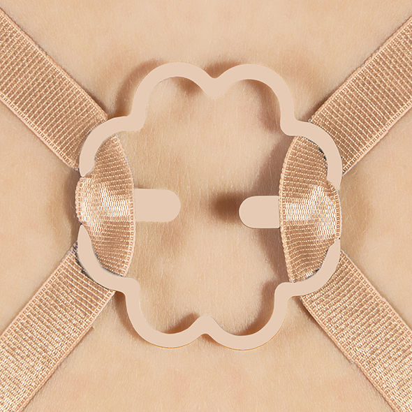 Clips ergonomiques pour cacher les bretelles de soutien-gorg — vue de dos