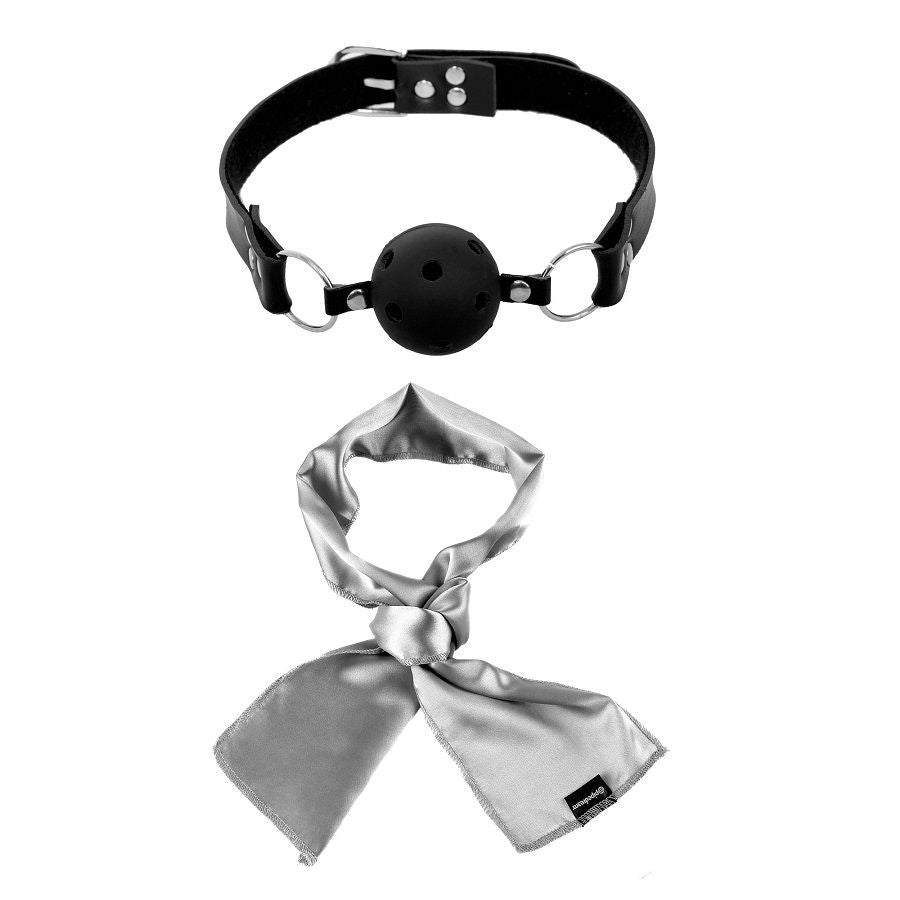 Coffret BDSM complet tout-en-un — détail texture surface