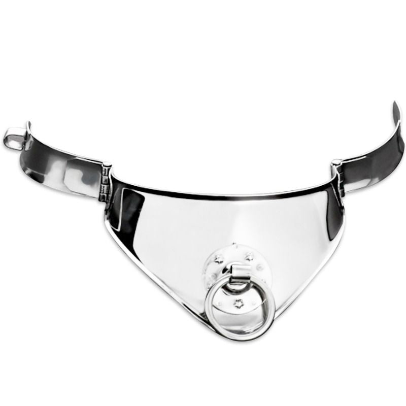 Collier de soumission en acier avec anneau — détail produit