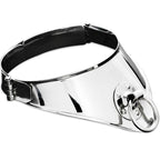 Collier de soumission en acier avec anneau — vue principale