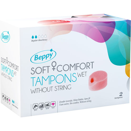 Tampons sans fil gel glissant parfum lavande — vue principale