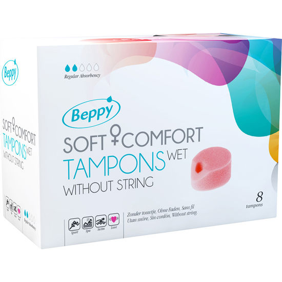 Tampons sans fil gel glissant parfum lavande — comparatif dimensionnel