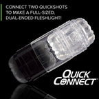 Adaptateur Quickshot connexion rapide — vue de dos