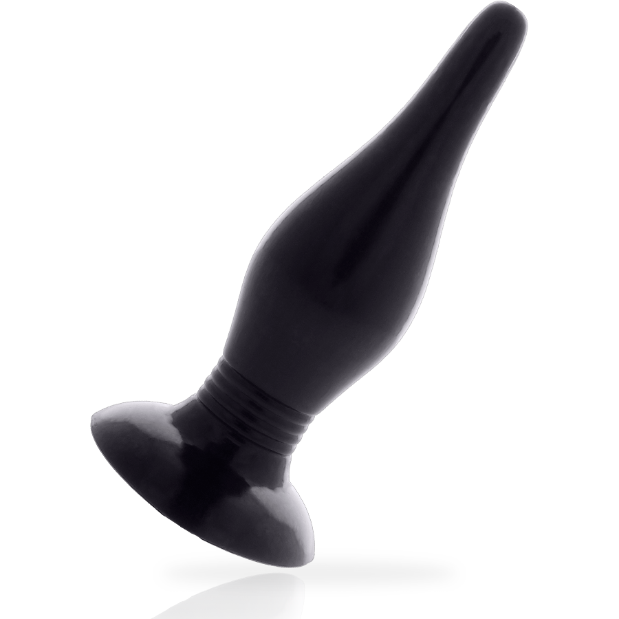 Plug anal souple noir — vue principale