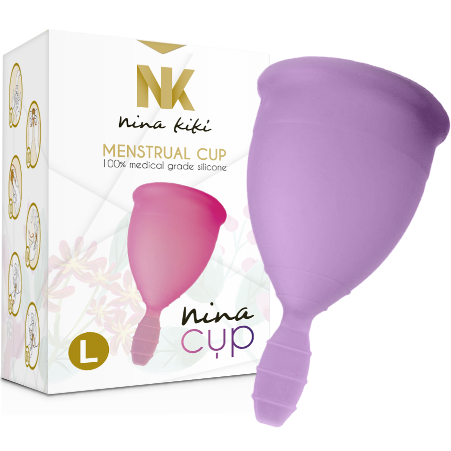 Coupe menstruelle silicone médical souple — détail base