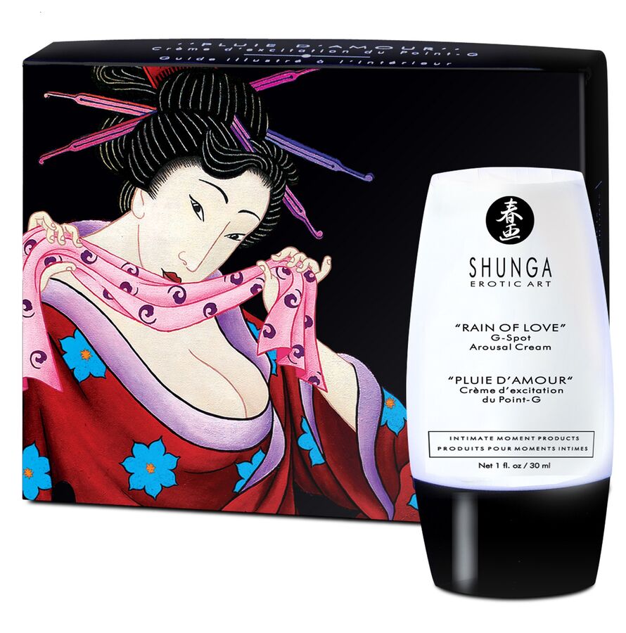 Crème stimulante Point G Rain of Love Shunga — vue principale