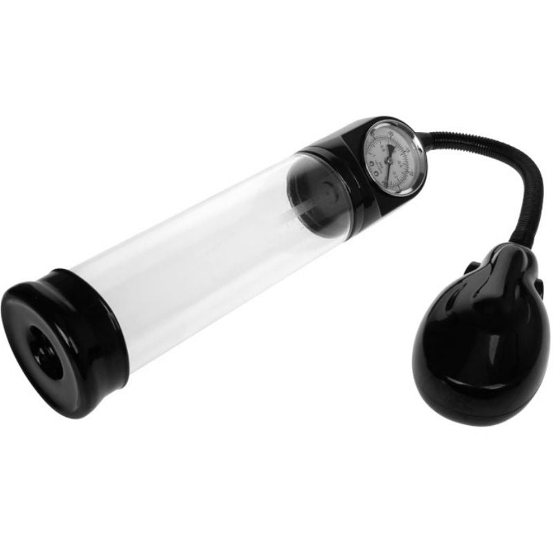 Pompe érection automatique manomètre transparent — détail produit