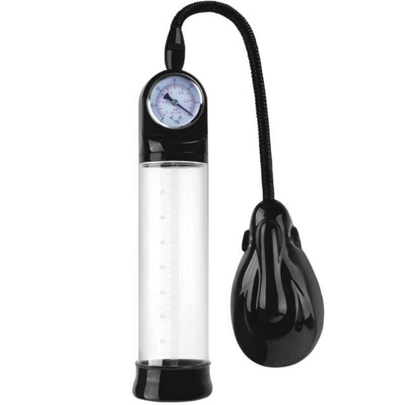Pompe érection automatique manomètre transparent — vue principale