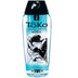 Flacon Toko Aqua Shunga bleu de face, lubrifiant naturel base eau 165 ml ultra soyeux, soluble a l eau, compatible preservatifs et accessoires latex, entretien simple