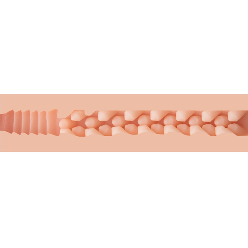 Masturbateur anal Brent Corrigan Fleshlight Superskin — vue de profil