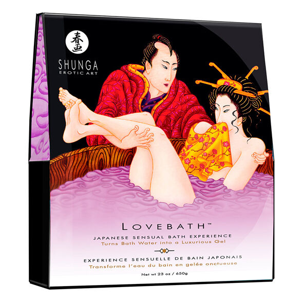 Bain sensuel Lovebath Lotus Shunga — vue principale