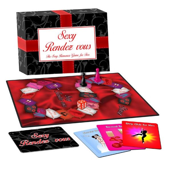 Jeu de plateau sexy Rendez-vous pour deux — détail produit
