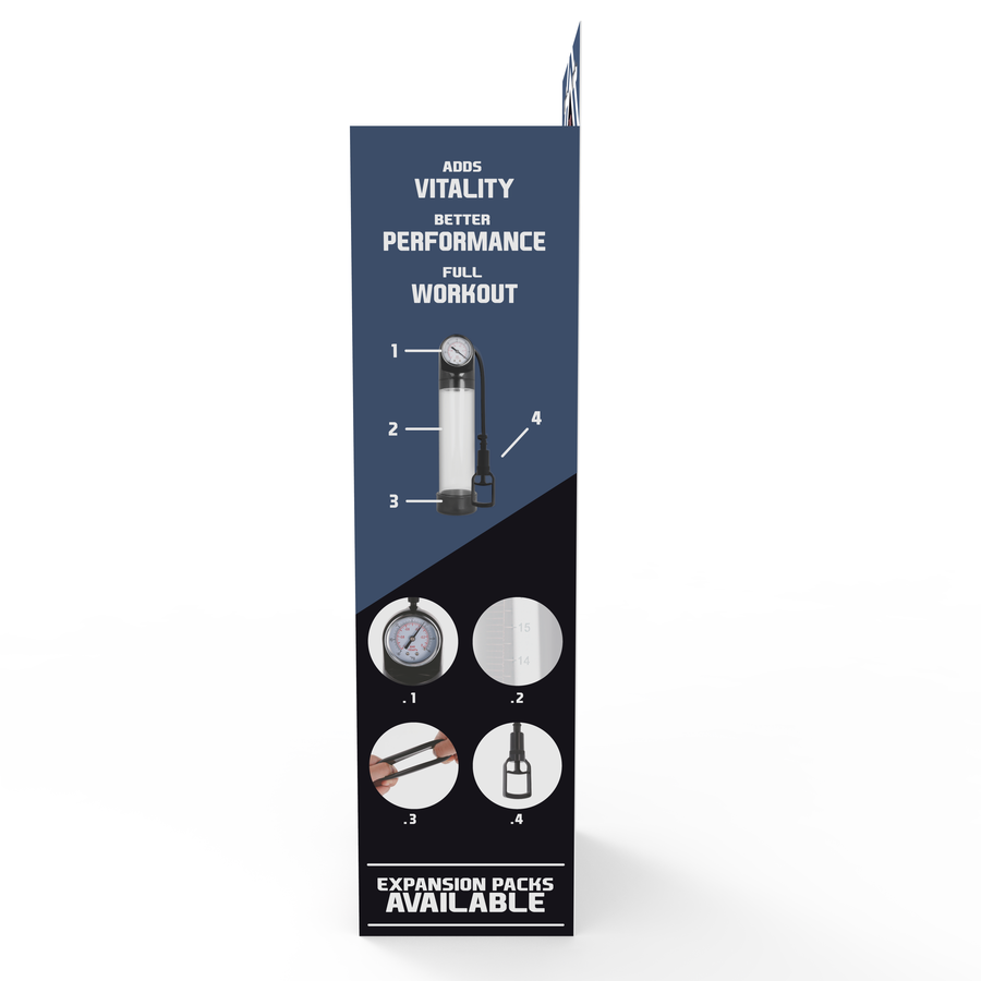 Pompe pénienne RX9 système de vide calibré — packaging fournisseur